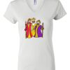 Women's Short Sleeve V-Neck T-Shirt Thumbnail