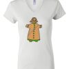 Women's Short Sleeve V-Neck T-Shirt Thumbnail