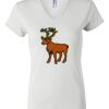 Women's Short Sleeve V-Neck T-Shirt Thumbnail