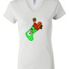 Women's Short Sleeve V-Neck T-Shirt Thumbnail