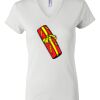 Women's Short Sleeve V-Neck T-Shirt Thumbnail