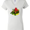 Women's Short Sleeve V-Neck T-Shirt Thumbnail