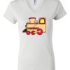 Women's Short Sleeve V-Neck T-Shirt Thumbnail