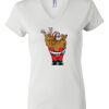 Women's Short Sleeve V-Neck T-Shirt Thumbnail