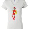 Women's Short Sleeve V-Neck T-Shirt Thumbnail