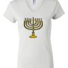 Women's Short Sleeve V-Neck T-Shirt Thumbnail