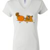 Women's Short Sleeve V-Neck T-Shirt Thumbnail