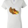 Women's Short Sleeve V-Neck T-Shirt Thumbnail