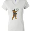 Women's Short Sleeve V-Neck T-Shirt Thumbnail