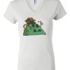 Women's Short Sleeve V-Neck T-Shirt Thumbnail