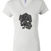 Women's Short Sleeve V-Neck T-Shirt Thumbnail