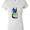 Women's Short Sleeve V-Neck T-Shirt Thumbnail