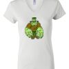 Women's Short Sleeve V-Neck T-Shirt Thumbnail