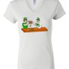 Women's Short Sleeve V-Neck T-Shirt Thumbnail