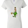 Women's Short Sleeve V-Neck T-Shirt Thumbnail