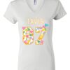 Women's Short Sleeve V-Neck T-Shirt Thumbnail