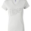 Women's Short Sleeve V-Neck T-Shirt Thumbnail