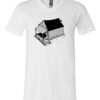 Men's Short Sleeve V-Neck T-Shirt Thumbnail