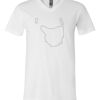 Men's Short Sleeve V-Neck T-Shirt Thumbnail