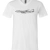 Men's Short Sleeve V-Neck T-Shirt Thumbnail