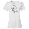 Women's Lightweight Ringspun T-Shirt Thumbnail