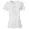 Women's Lightweight Ringspun T-Shirt Thumbnail