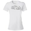 Women's Lightweight Ringspun T-Shirt Thumbnail